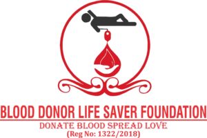 Blood donor life saver logo